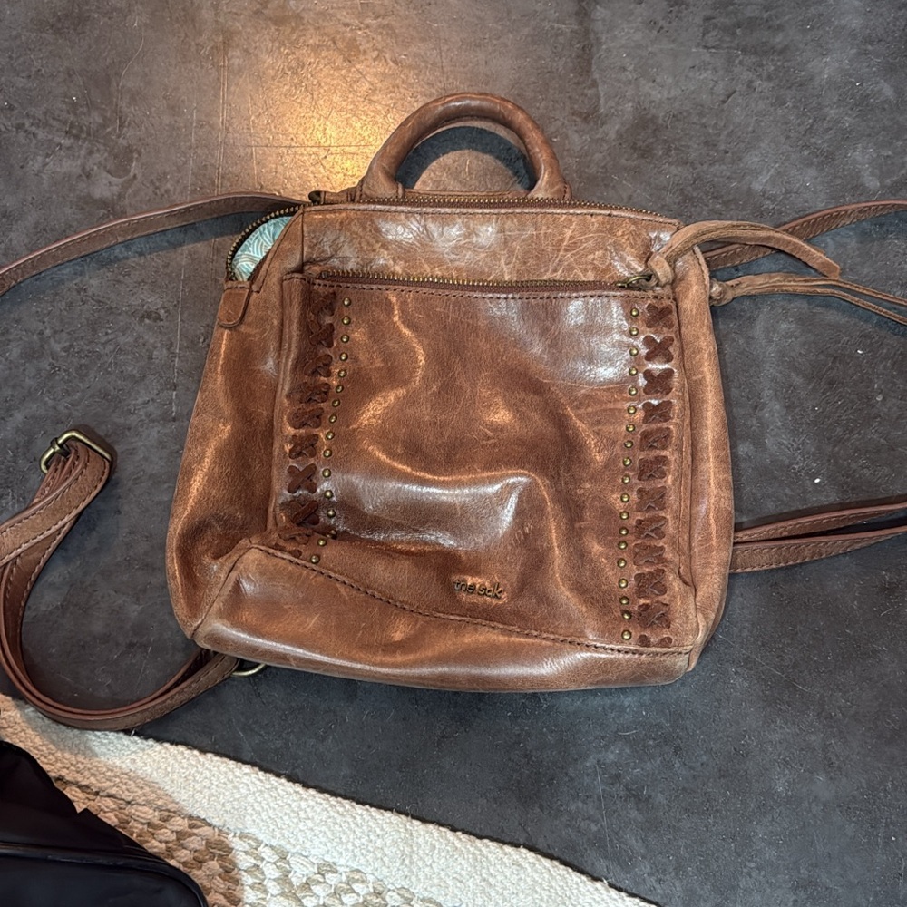 The Sak Brown Leather Hobo Bag with Vintage Appeal